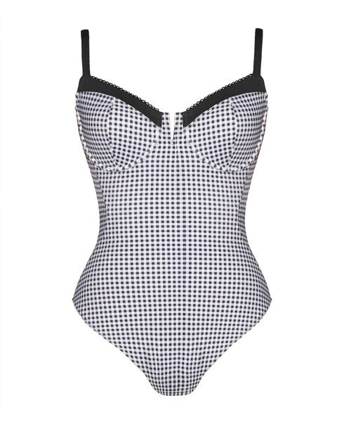 Mega Sculpting V-wire One Piece Swimsuit