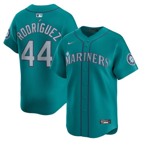 Nike Aqua Seattle Mariners Alternate Limited Jersey