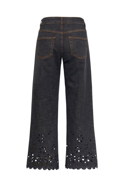 Jeans With Embroidery