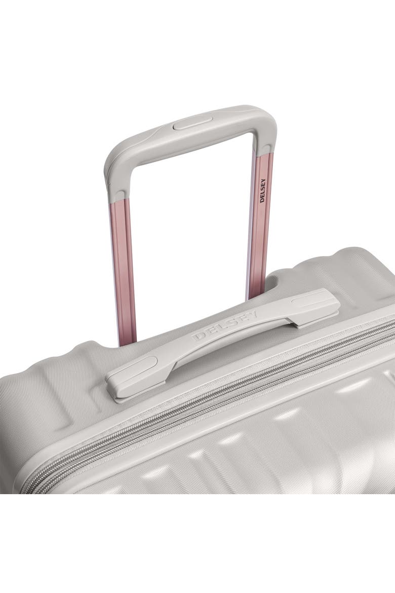 Alexis Hardside Expandable (21"/25"/29") 3 Piece Spinner Luggage Set, Alternate, color, Platinum/Rose Gold