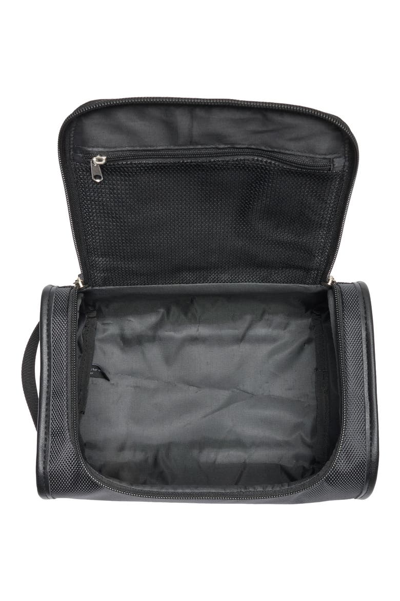 Barrel Handing Dopp Kit, Alternate, color, BLACK