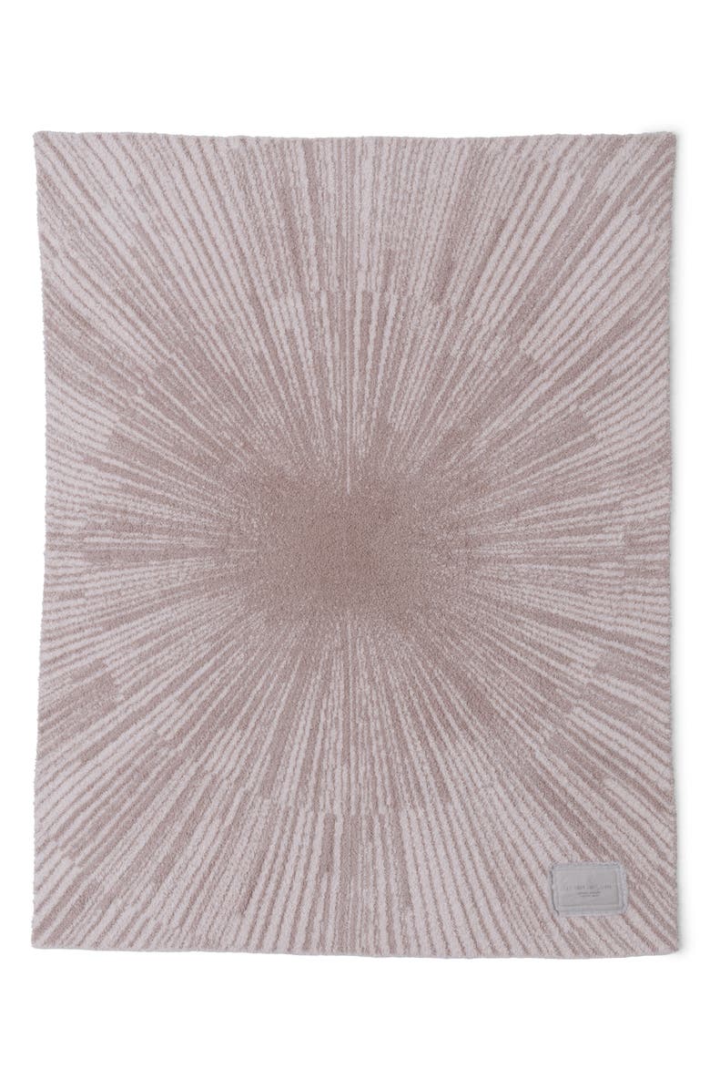 Barefoot Dreams<sup>®</sup> CozyChic<sup>®</sup> Starburst Blanket, Main, color, Dusty Mauve Multi-Shine