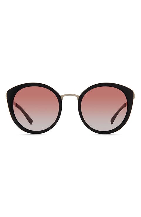 Etna 52mm Polarized Round Sunglasses