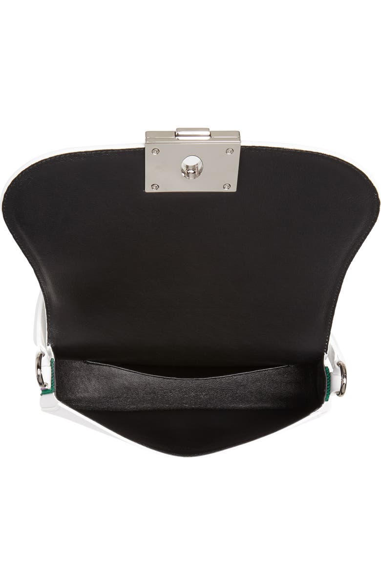 CALVIN KLEIN 205W39NYC Bonnie Leather Shoulder Bag, Alternate, color,