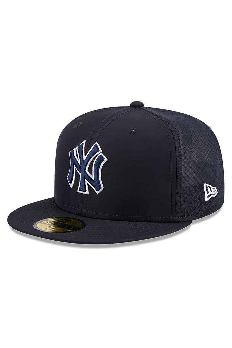 Men's New Era Navy New York Yankees 2026 Batting Practice 59FIFTY Fitted Hat, Main, color, Navy