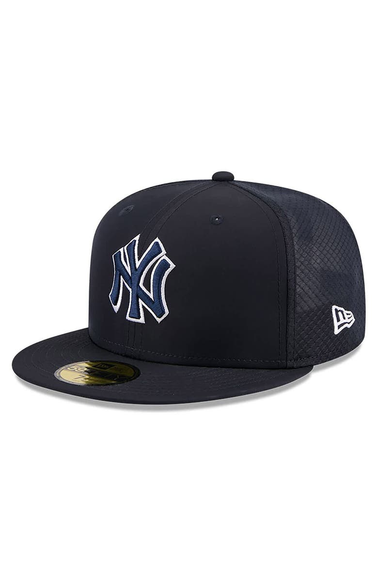 New Era Men's New Era Navy New York Yankees 2026 Batting Practice 59FIFTY Fitted Hat, Main, color, Navy