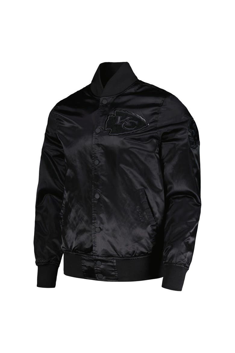 Men's Pro Standard Patrick Mahomes Black Kansas City Chiefs Player Full-Snap Jacket, Alternate, color, Black