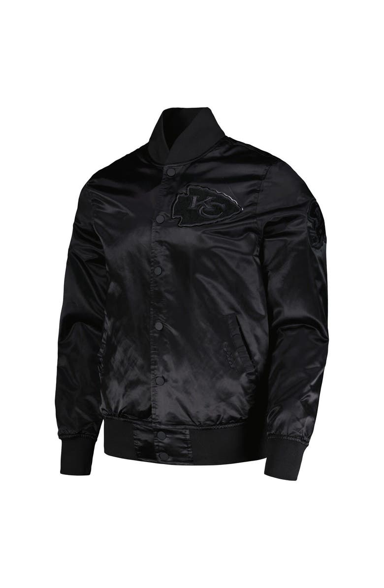 PRO STANDARD Men's Pro Standard Patrick Mahomes Black Kansas City Chiefs Player Full-Snap Jacket, Alternate, color, Black