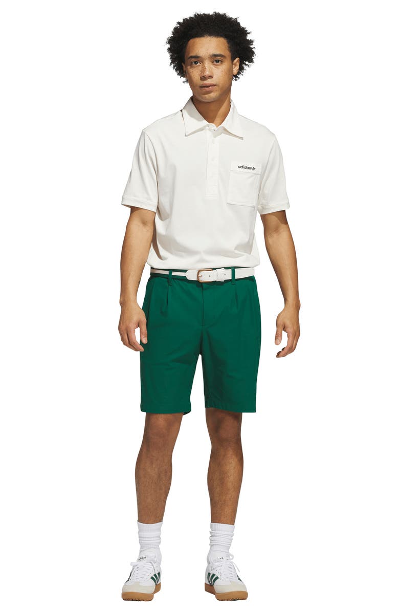 adidas Archive Pocket Golf Polo, Alternate, color, Chalk White