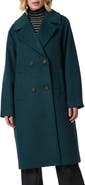 Bernardo Relaxed Double Breasted Coat