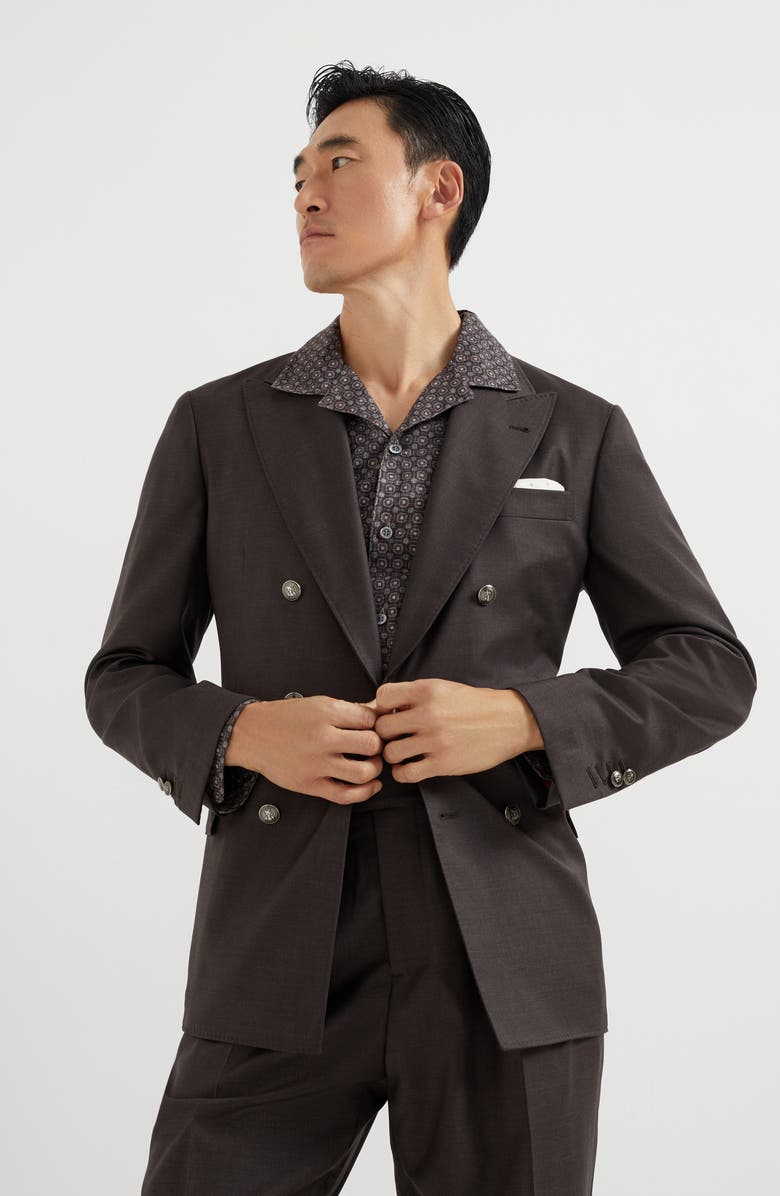 Brunello Cucinelli Virgin wool blazer, Alternate, color, 