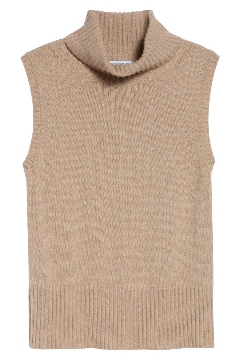 Mazzy Cashmere Sleeveless Sweater, Alternate, color, OATMEAL