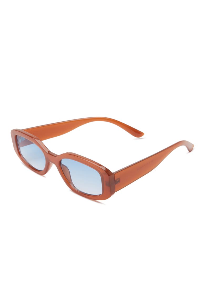 Oval Sunglasses, Alternate, color, BLUE- TORT