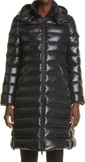 Moncler Moka Water Resistant Long Hooded Down Puffer Parka Moncler Moka Water Resistant Long Hooded Down Puffer Parka