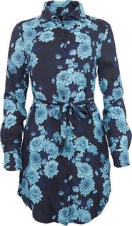 Lords of Harlech Dorethy Stretch Viscose Shirt Dress
