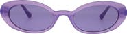 Florence by Mills 52mm Oval Sunglasses