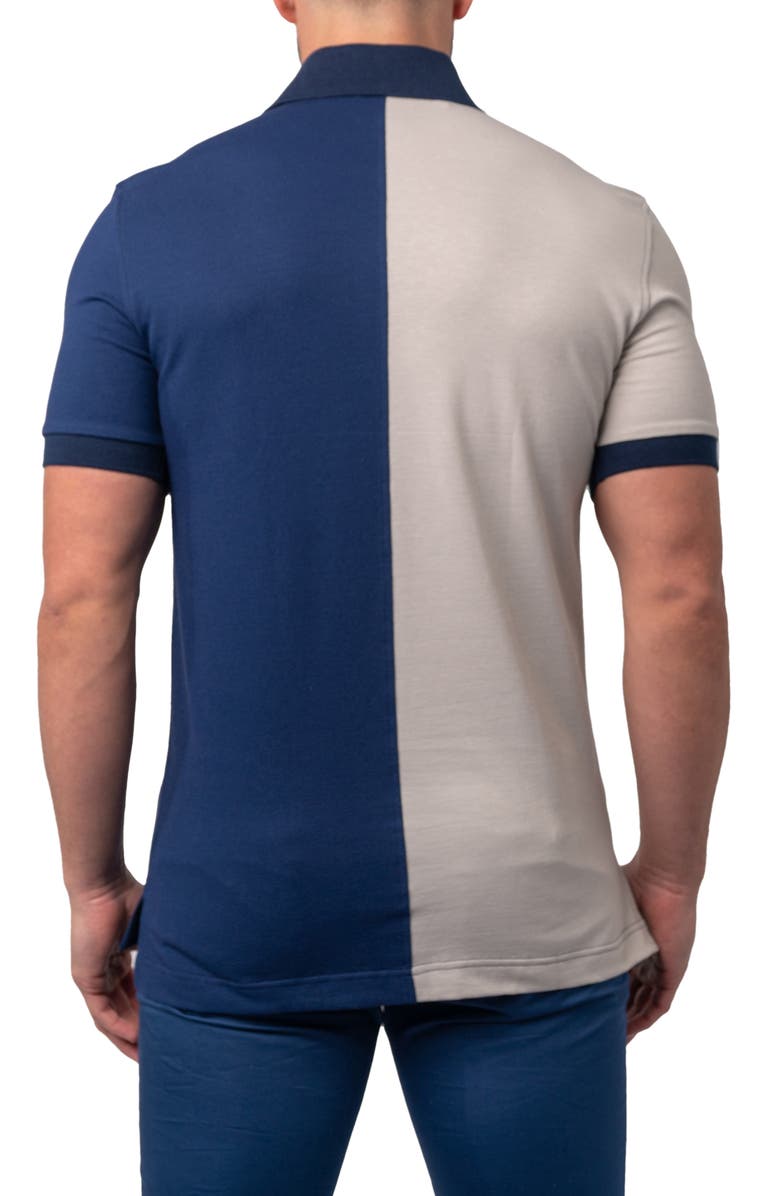 Maceoo Mozartsplit Polo, Alternate, color, Blue
