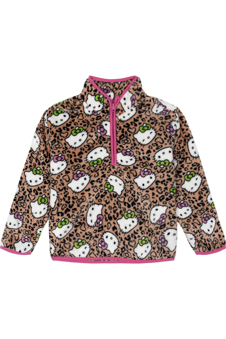 Fleece Sweatshirt (toddler, Little Kid & Big Kid), Main, color, Hello Kitty Praline