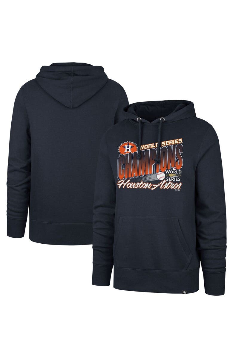 '47 Men's '47 Navy Houston Astros 2022 World Series Champions Headline Pullover Hoodie, Main, color, 