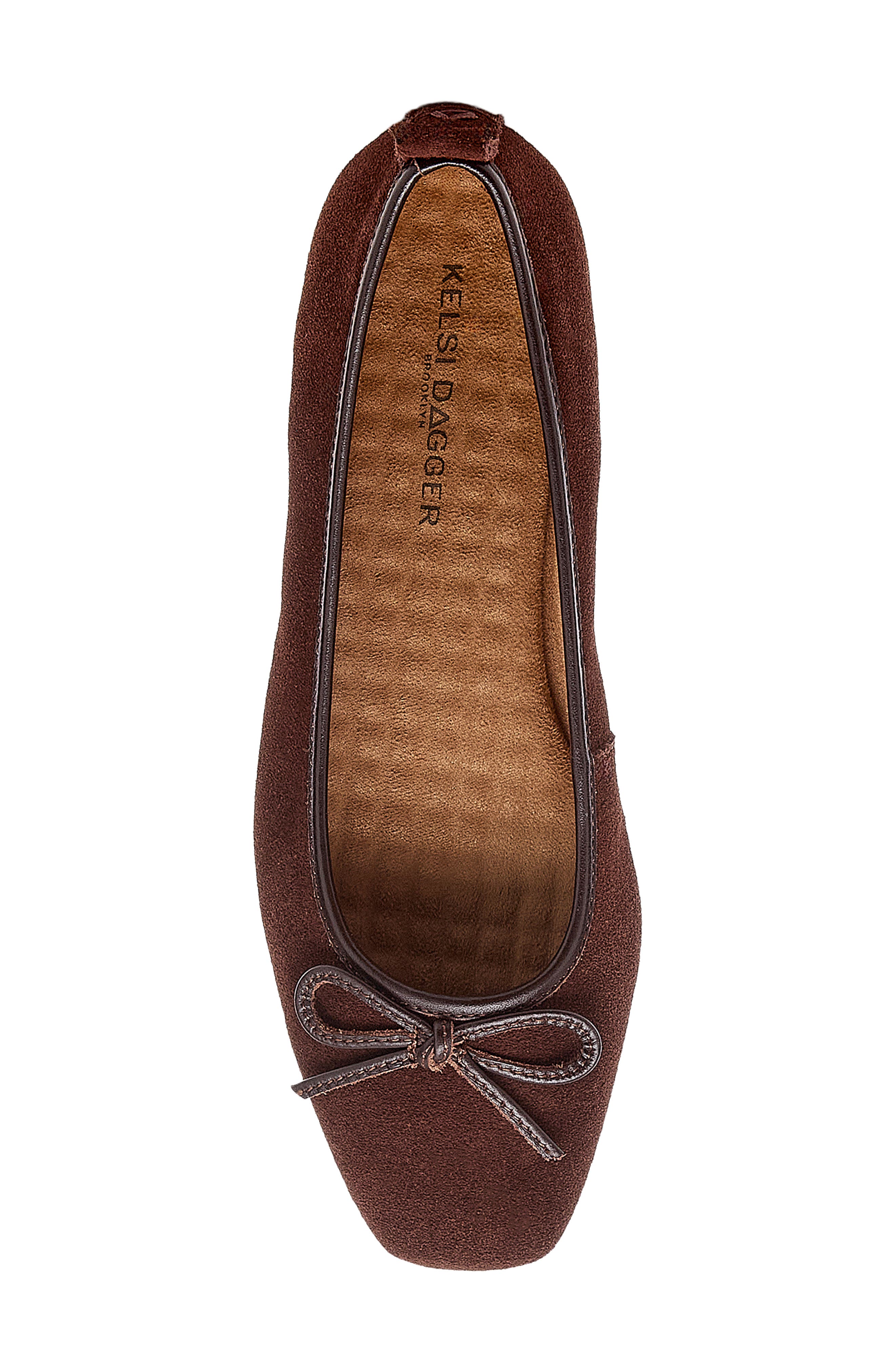 Frankie Ballet Flat, Alternate, color, WARM BROWN