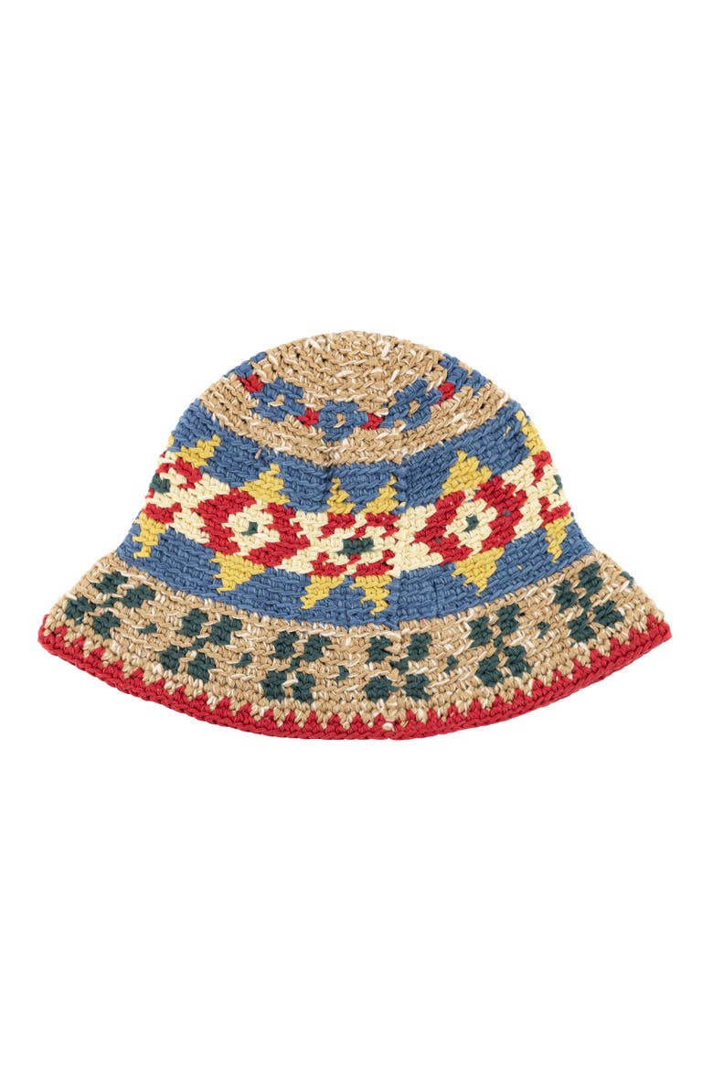Polo Ralph Lauren Fairisle Crochet Bucket Hat (Men) | Nordstrom