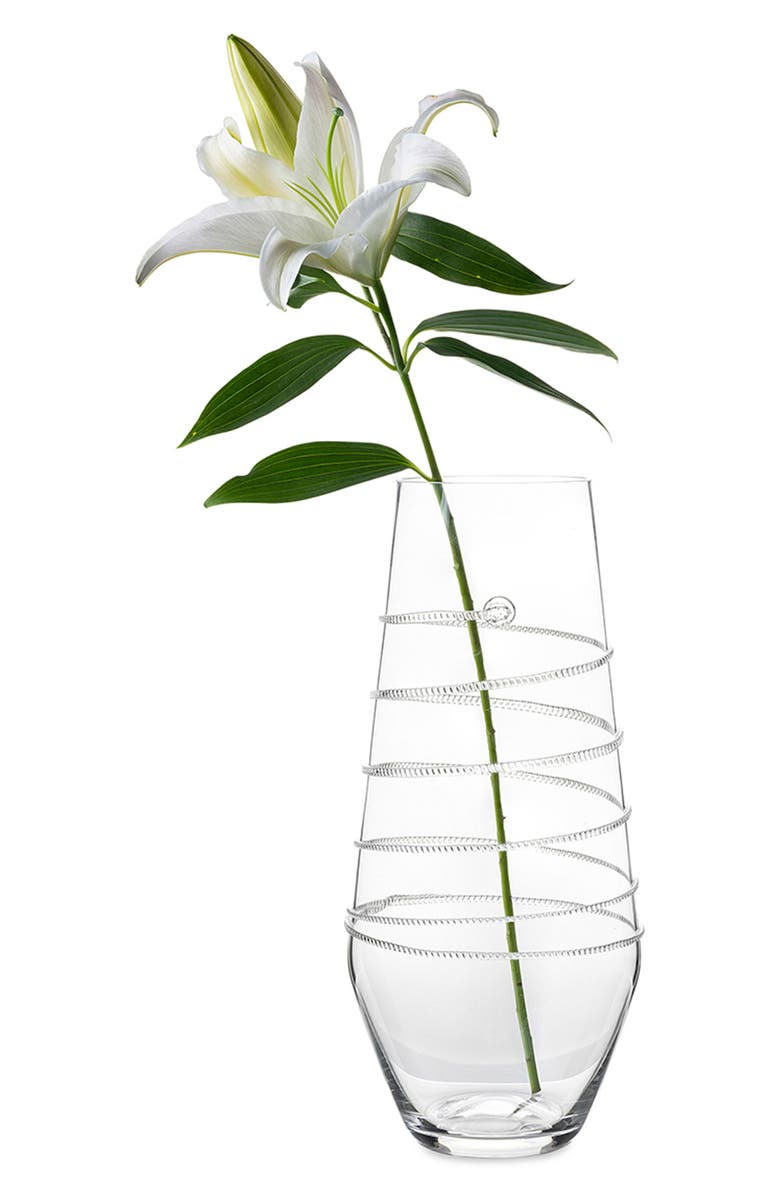 Juliska Amalia Spiral Vase, Alternate, color, Clear