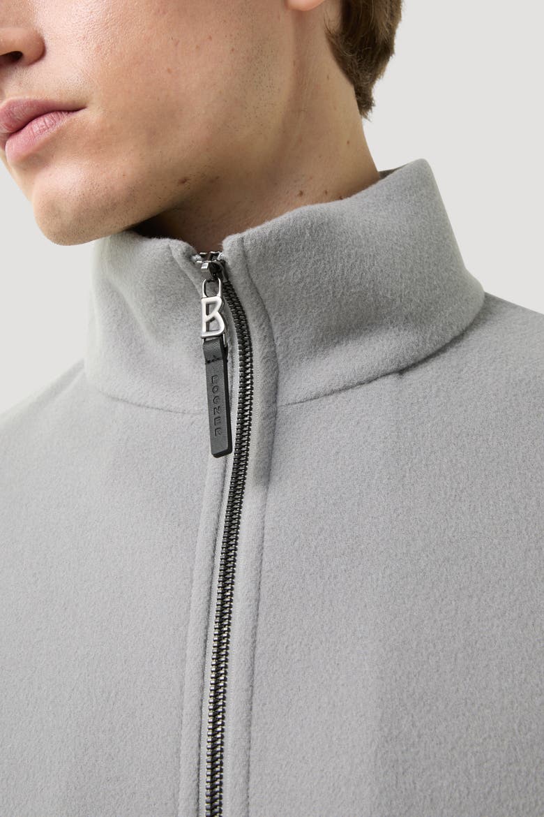 Doubleface Blouson Brice, Alternate, color, Light gray