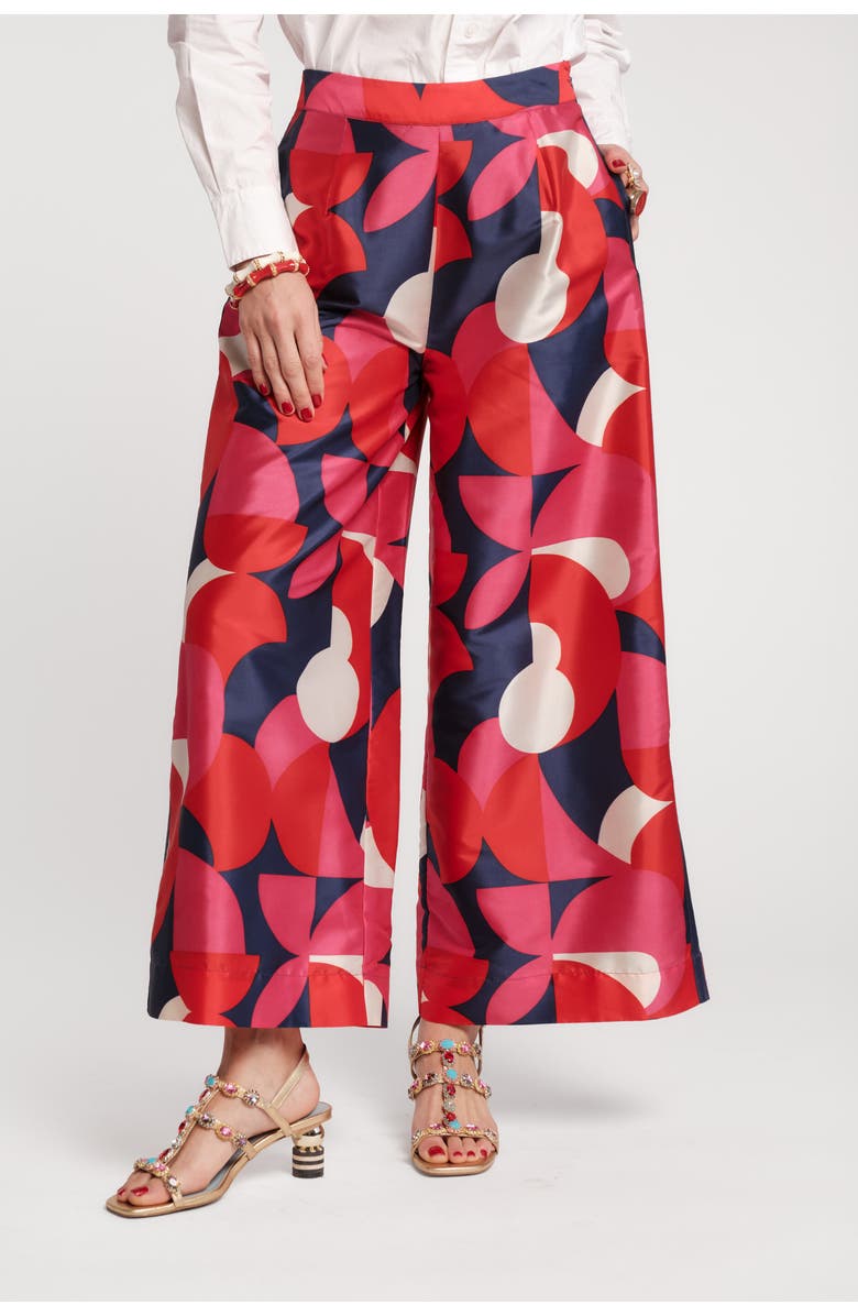 Frances Valentine Palazzo Pant Kaleidoscope, Main, color, Pink/Purple/Multi