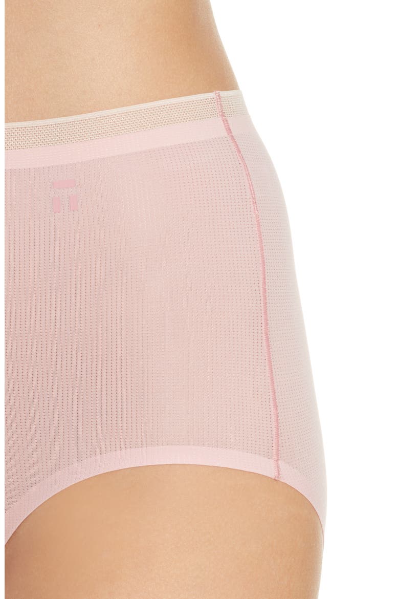 Air High Waist Briefs, Alternate, color, BRIDAL ROSE