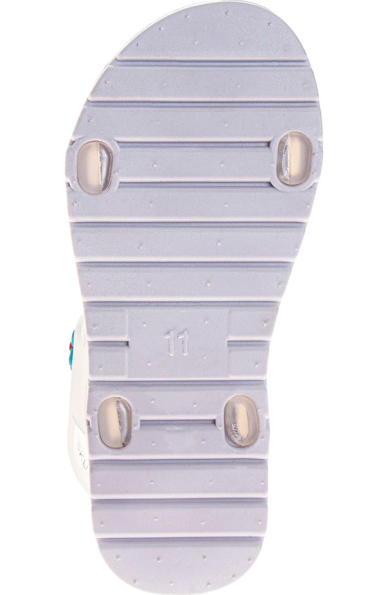 JOSMO Kids' Flower Sandal, Alternate, color, White