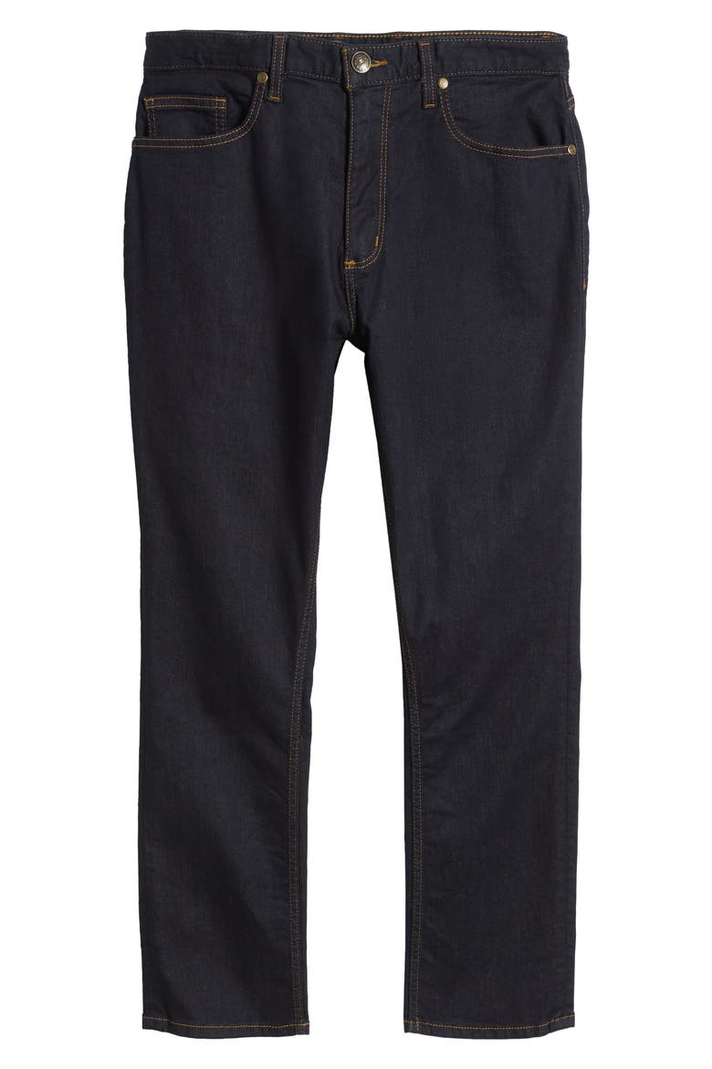 Straight Leg Jeans, Alternate, color, DARK WASH