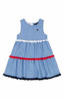 Tommy Hilfiger Tiered Denim Dress