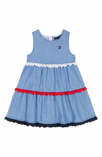 Tommy Hilfiger Tiered Denim Dress
