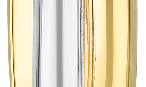 Bony Levy 14k Gold Two Tone Hoop Earrings In 14k Yellow Gold