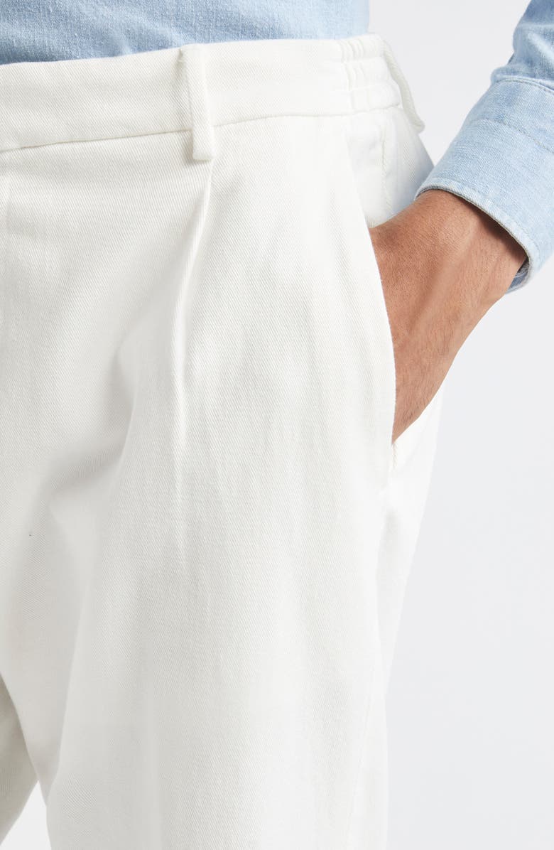 Eleventy Stretch Cotton Chinos, Alternate, color, 01 White