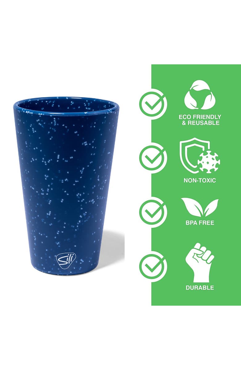 Silipint Silicone Pint Glasses 2 Pack 16oz, Alternate, color, 