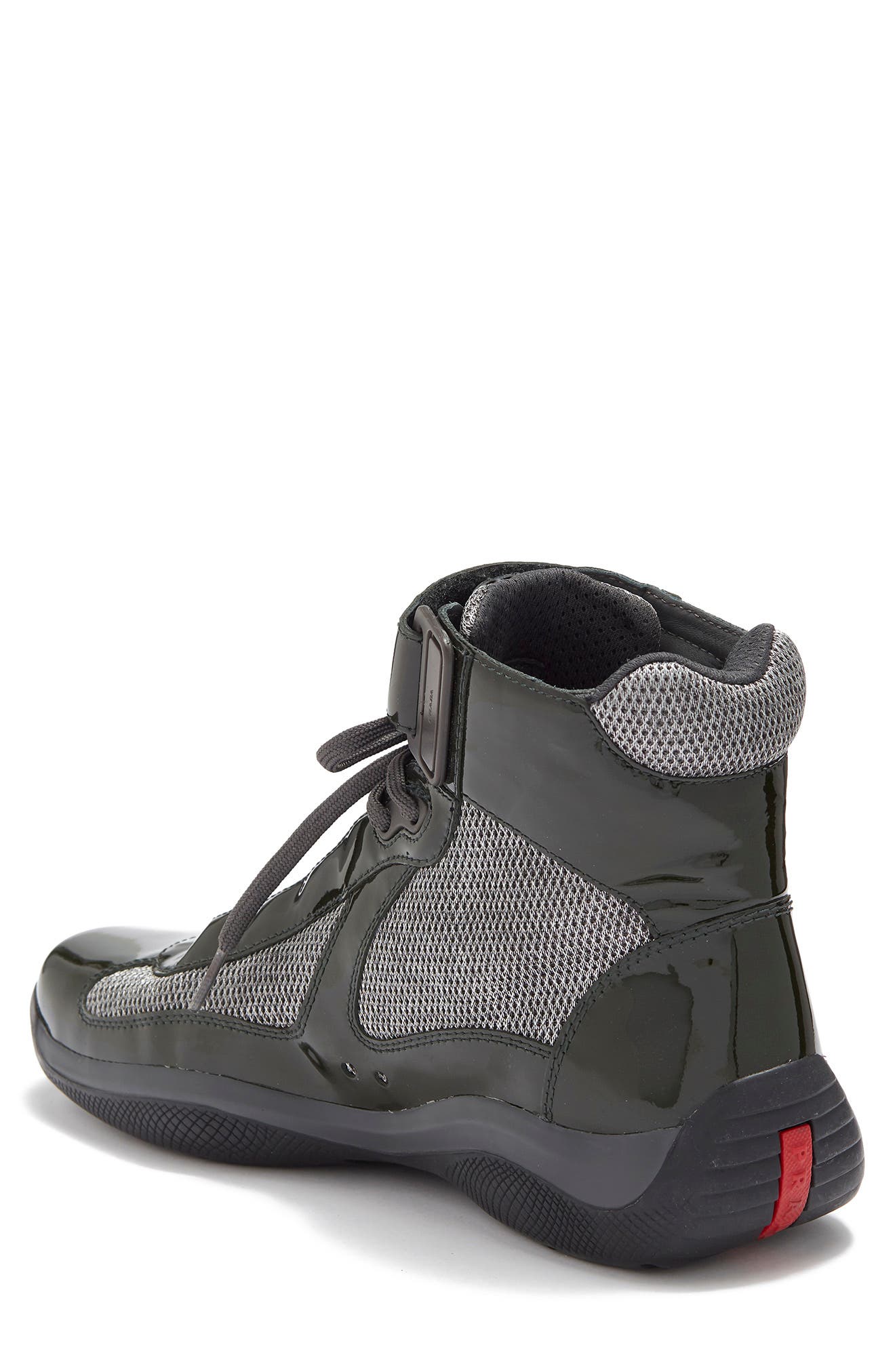 Prada 'Punta Ala' High Top Sneaker, Alternate, color, 