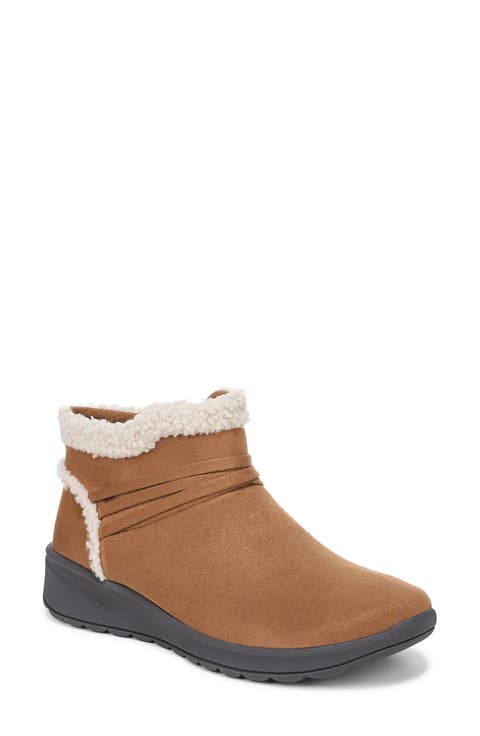 Glendale Faux Fur Trim Bootie (Women)