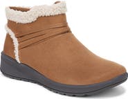 LifeStride Glendale Faux Fur Trim Bootie