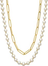 EYE CANDY LOS ANGELES Men's Set of 2 Landon Necklaces