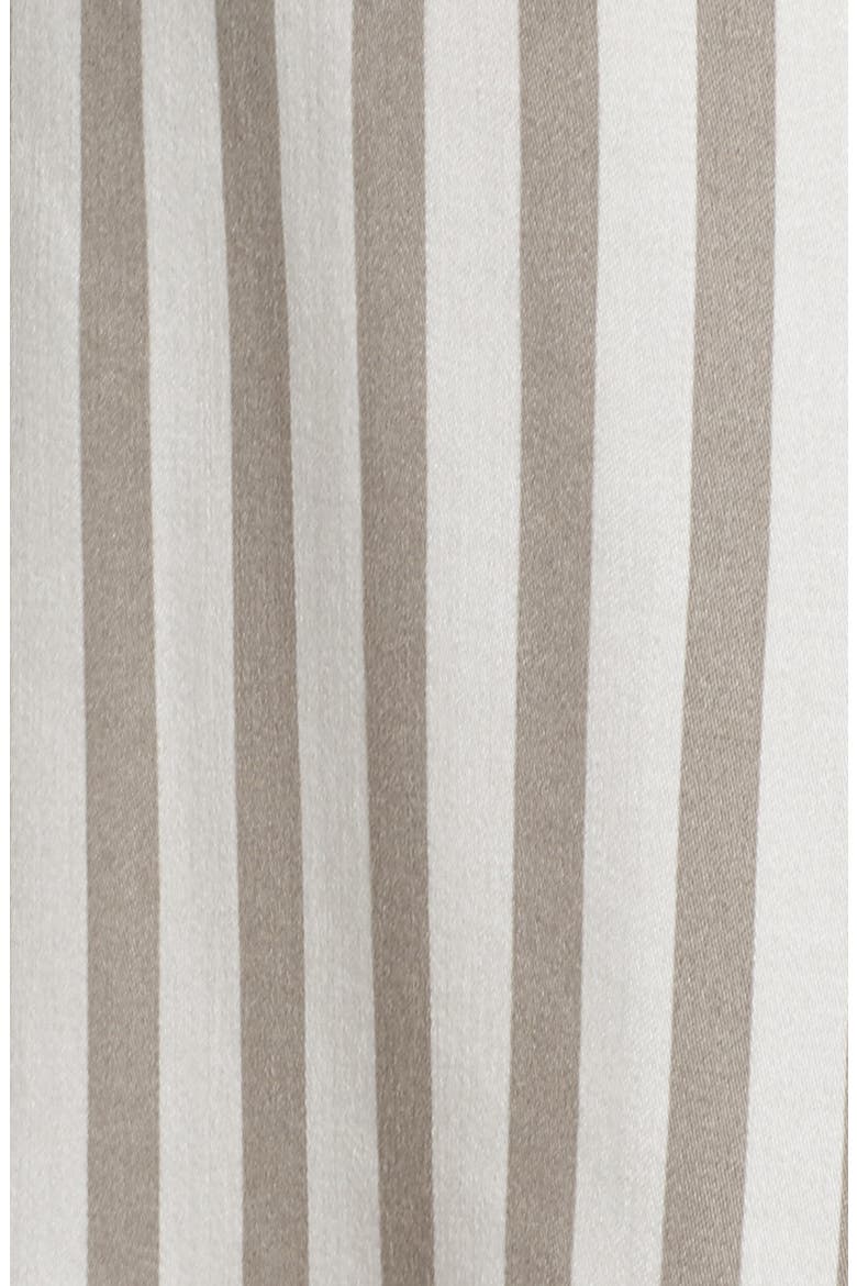 Stripe Pajamas, Alternate, color, SILVER