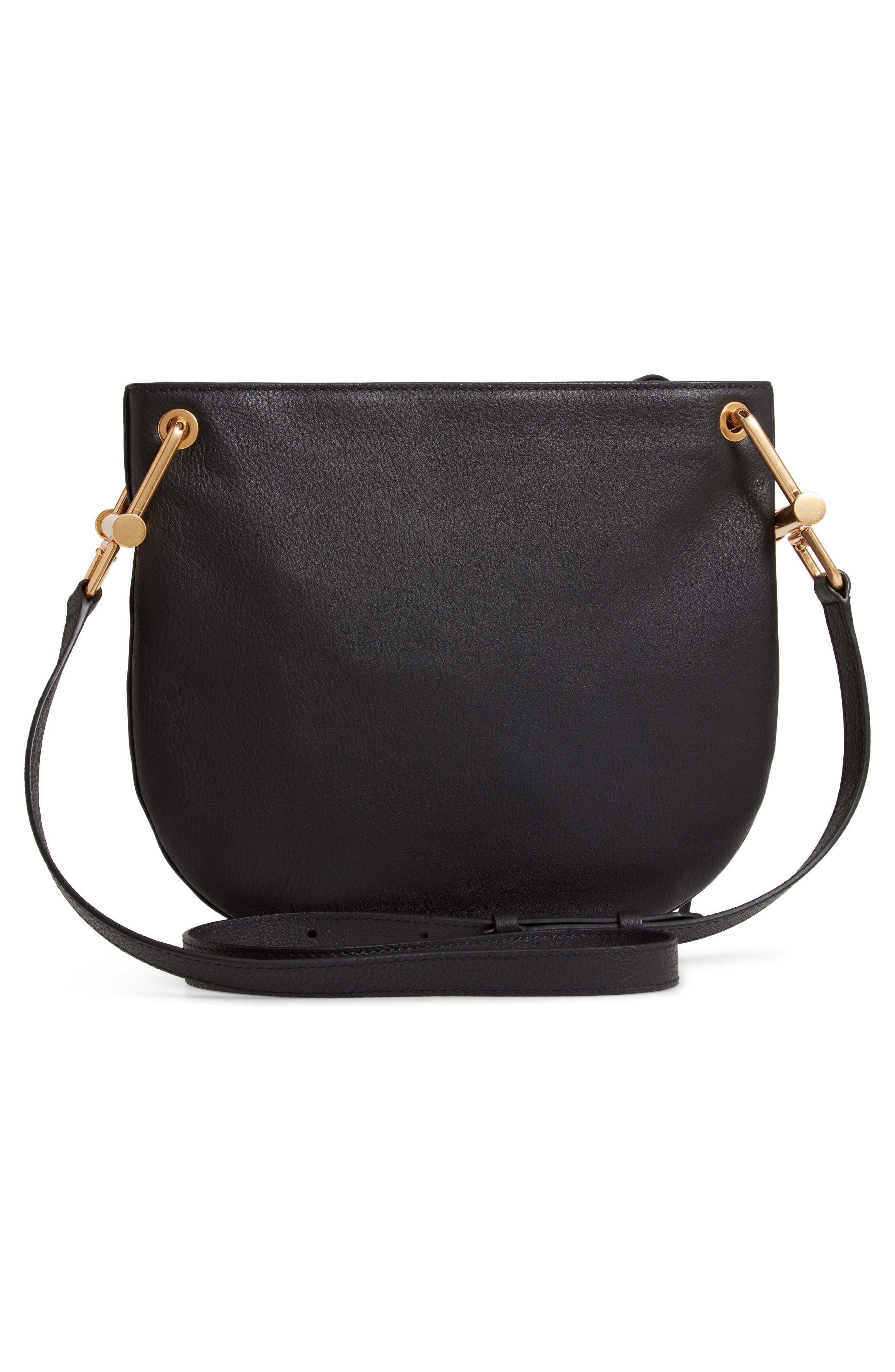 BOSS Kristin Leather Crossbody Bag, Alternate, color, 