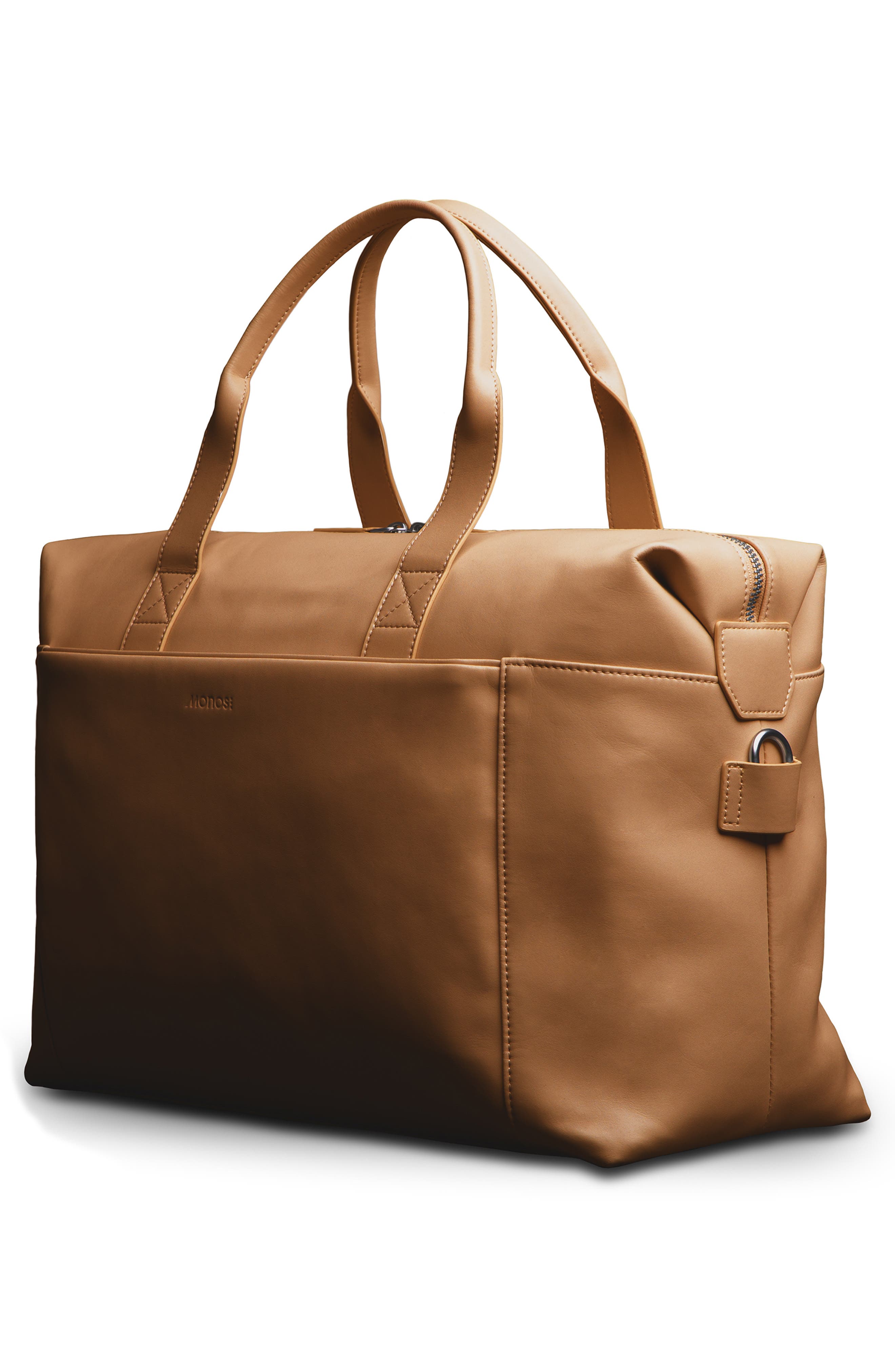 Monos Metro Faux Leather Duffle Bag with Detachable Pouch, Alternate, color, 