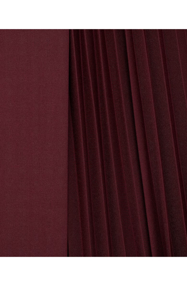 MANGO V-Neck Rib Knit Sweater, Alternate, color, Dark Navy