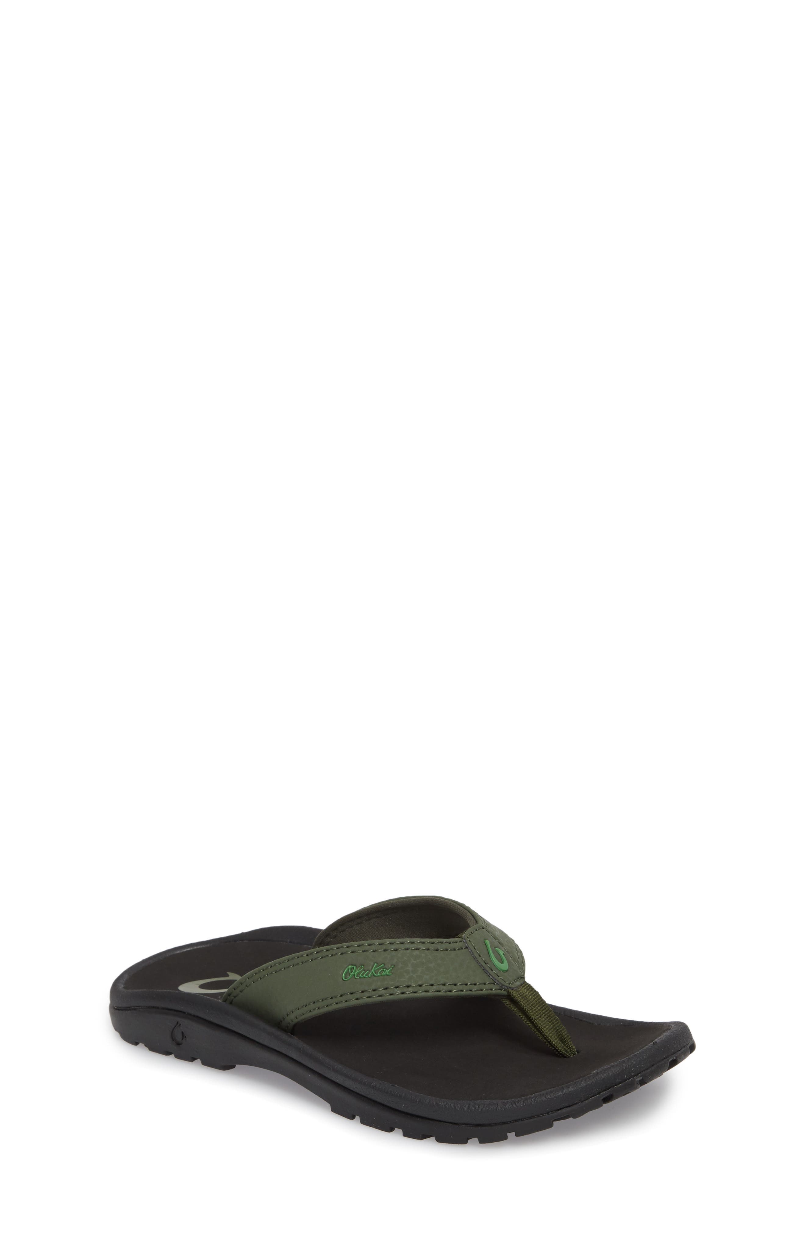 'Ohana' Sandal, Main, color, SEA GRASS/ BLACK