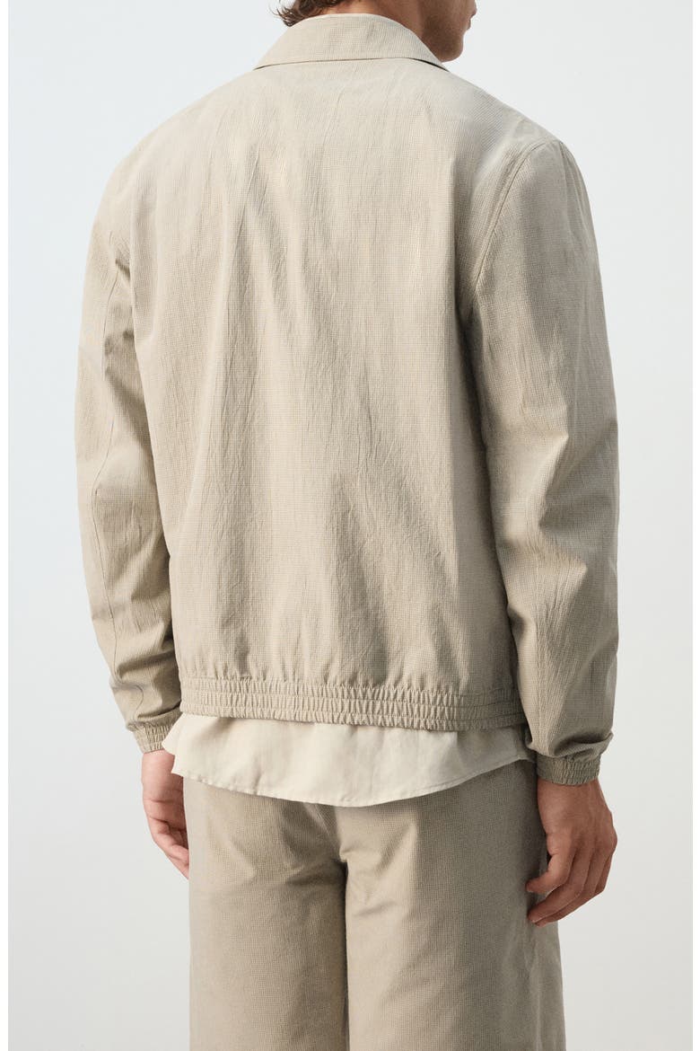 Slim Fit Cotton Shirt Jacket, Alternate, color, BEIGE