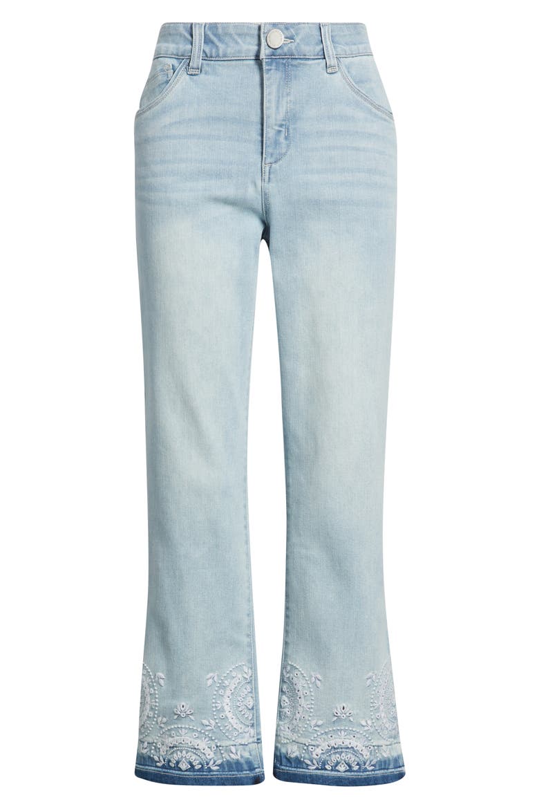 Bennett High Waist Ankle Barely Bootcut Jeans, Alternate, color, POWDER BLUE ARTISANAL