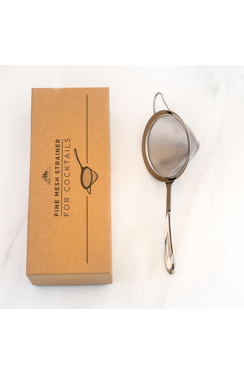 A Bar Above Fine Mesh Strainer, Stainless Steel, Alternate, color, Stainless Steel