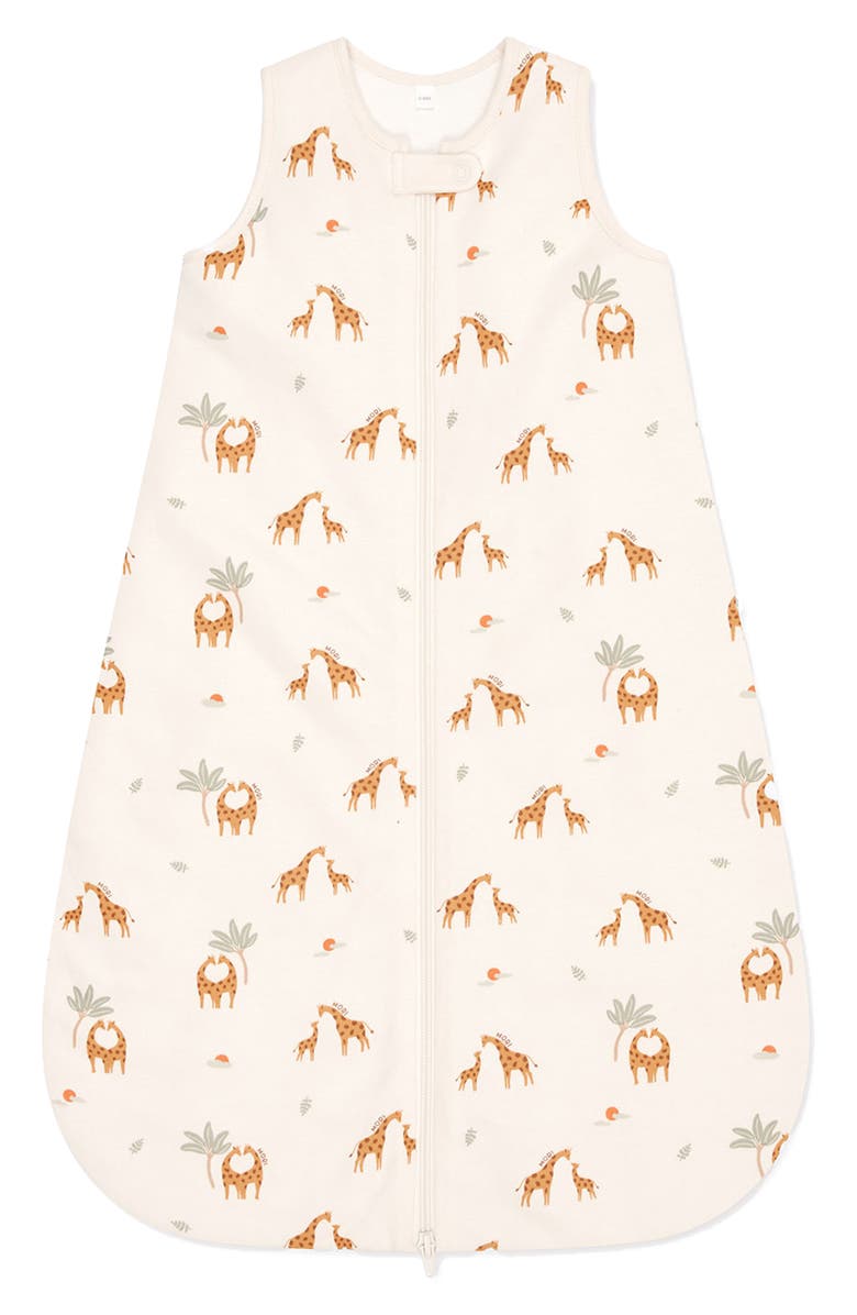 MORI Kids' Giraffe Print 1.5 TOG Wearable Blanket, Alternate, color,