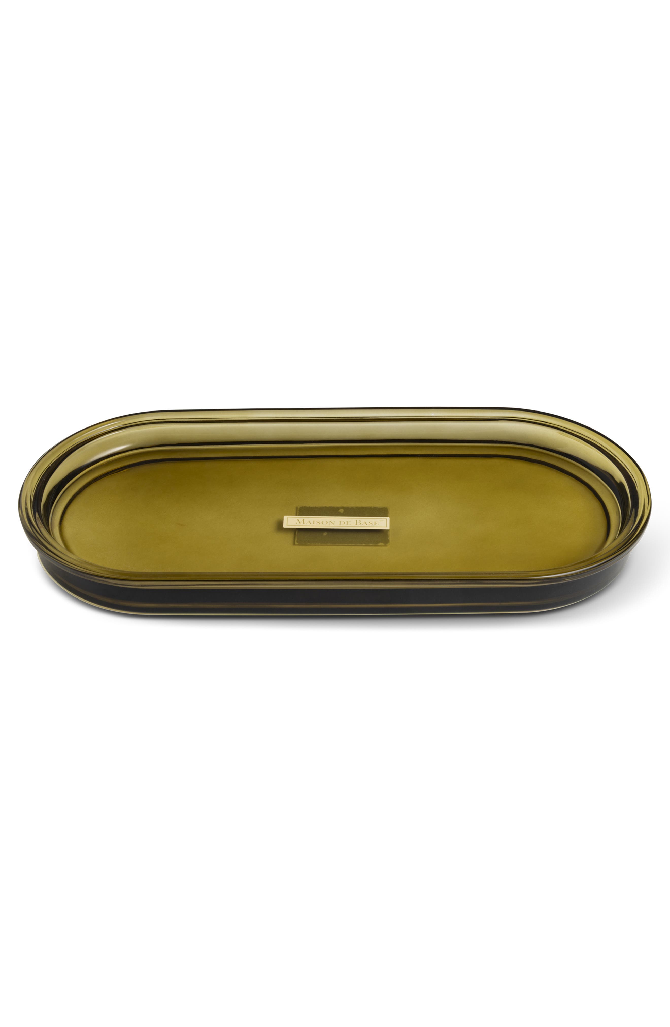 Reykjavik Apothecary Glass Vanity Tray